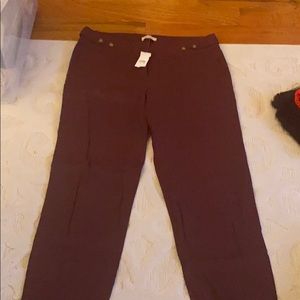 Loft work capris size 4